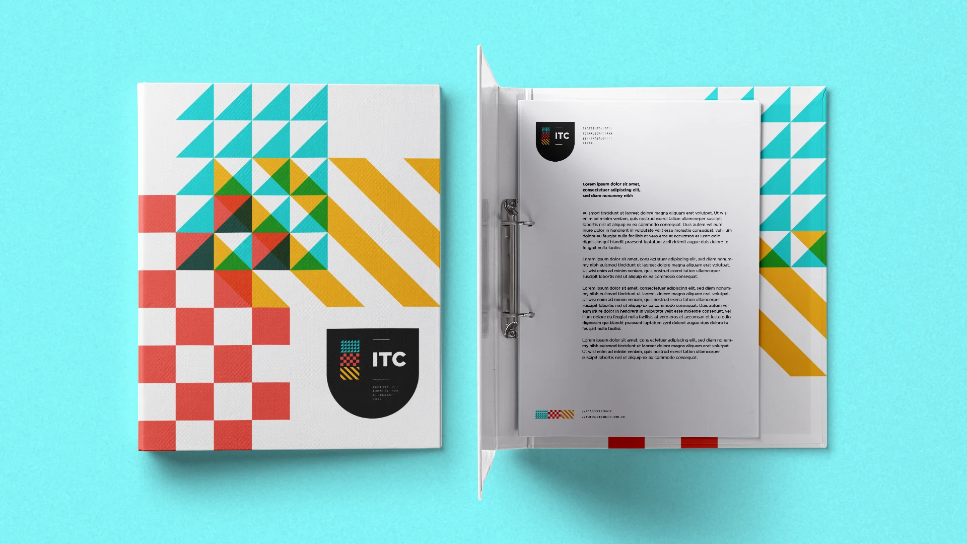 ITC – papelería institucional