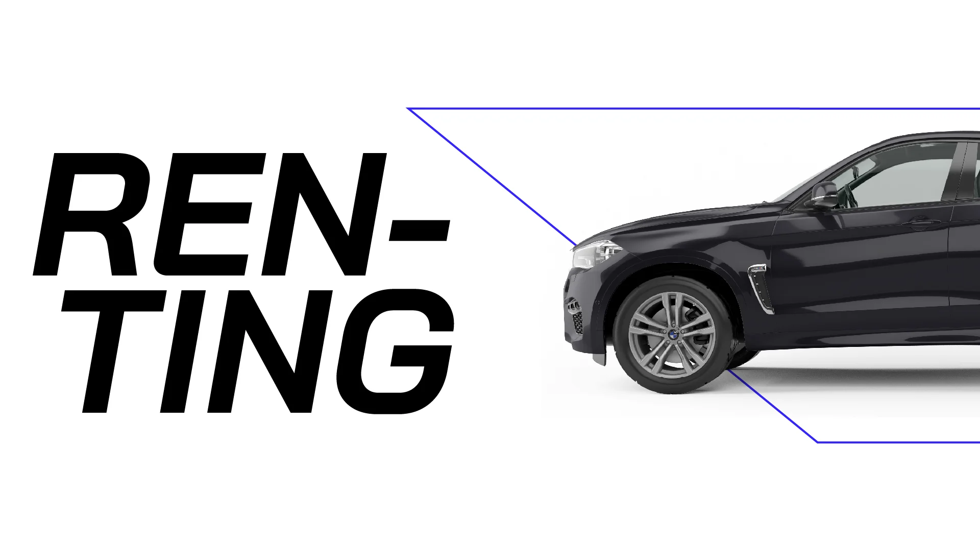 Tuio – pieza gráfica de renting de carros